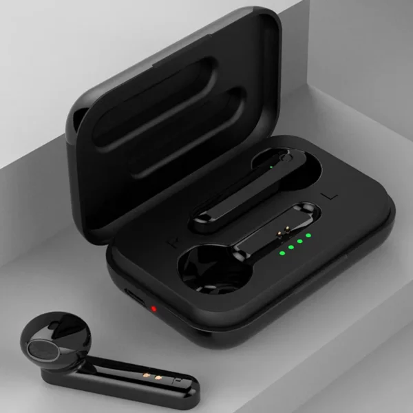 Truly Stereo Tws Headphones Bluetooth Wireless Earbuds Earphones Original With Charging Case (black)